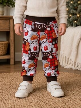 Kids Custom Christmas Pajama Pants/Joggers